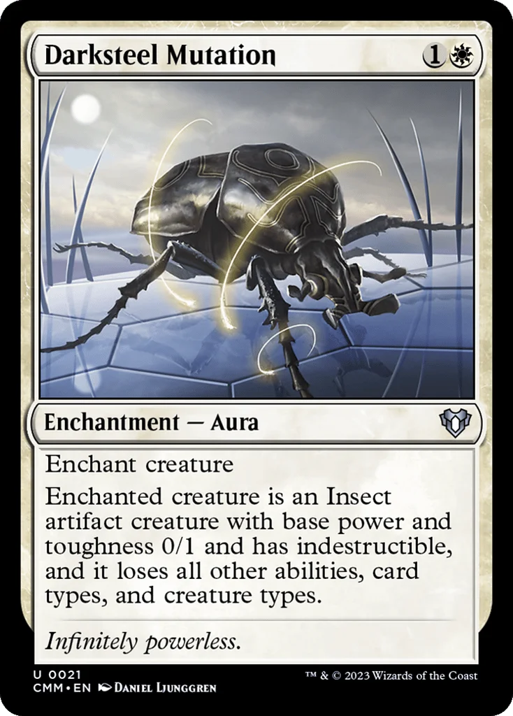 Darksteel Mutation · Commander Masters