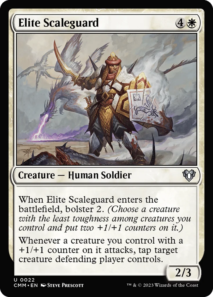 Elite Scaleguard · Commander Masters