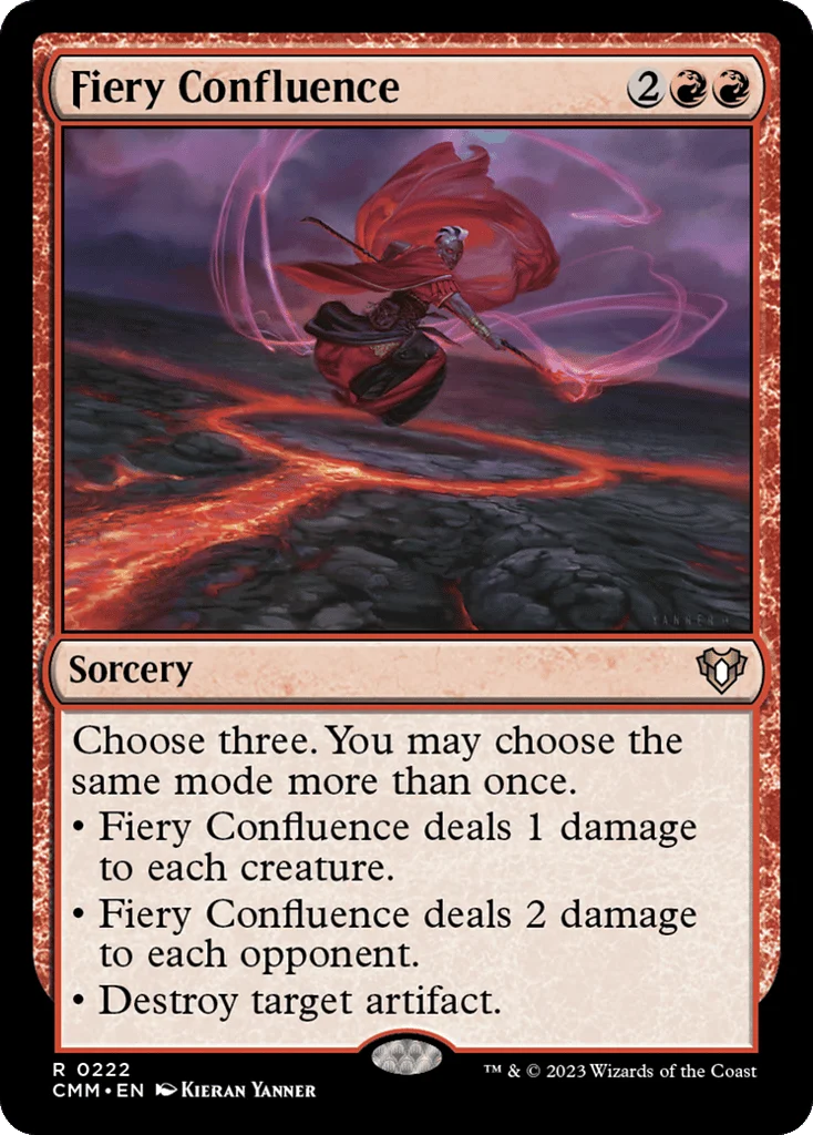 Fiery Confluence · Commander Masters