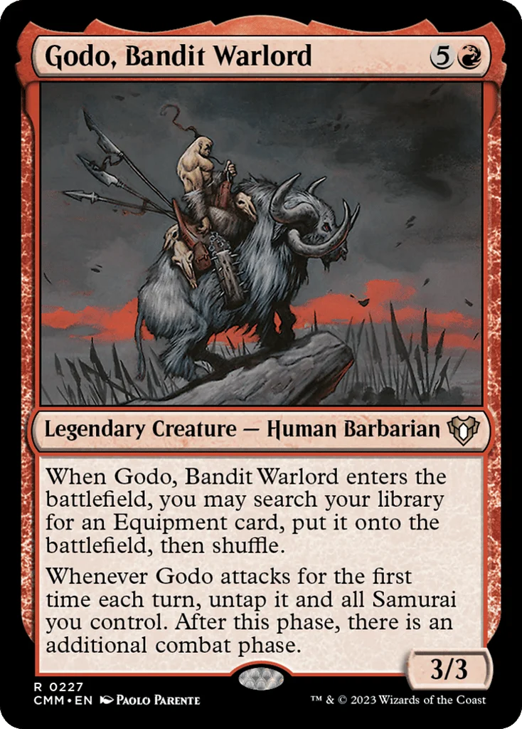 Godo, Bandit Warlord · Commander Masters