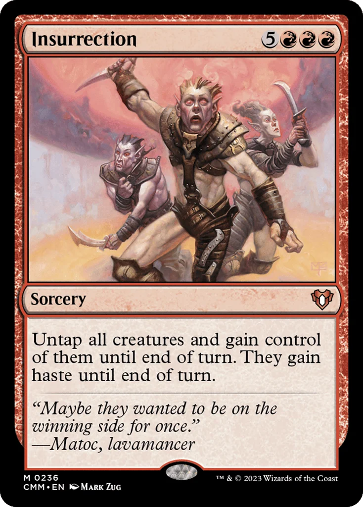Insurrection · Commander Masters