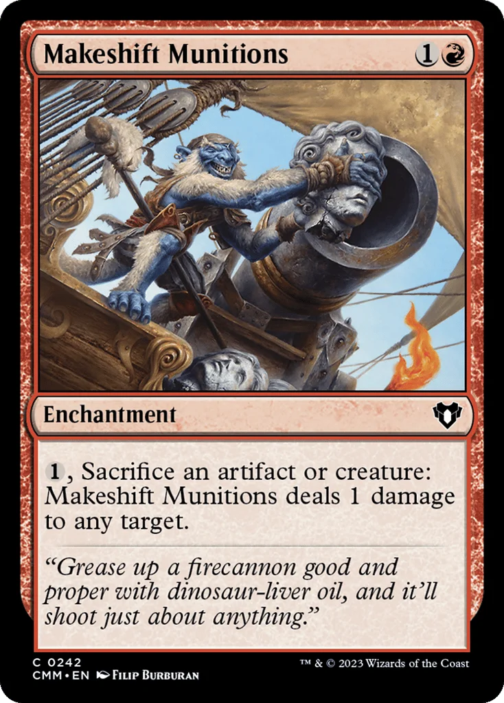 Makeshift Munitions · Commander Masters