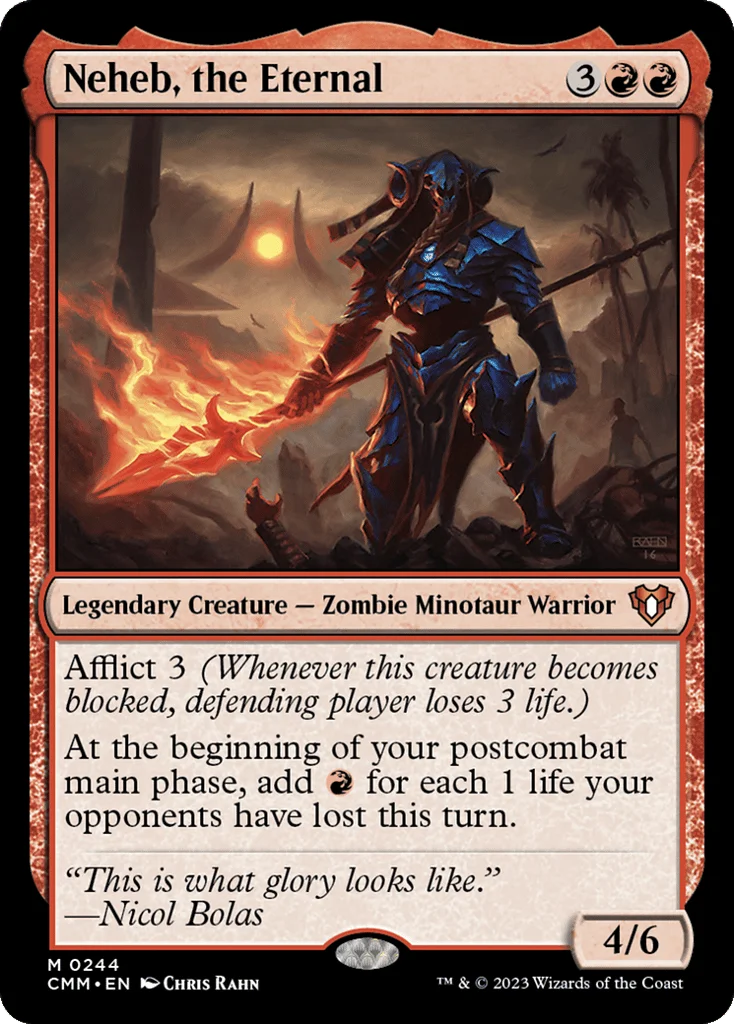 Neheb, the Eternal · Commander Masters