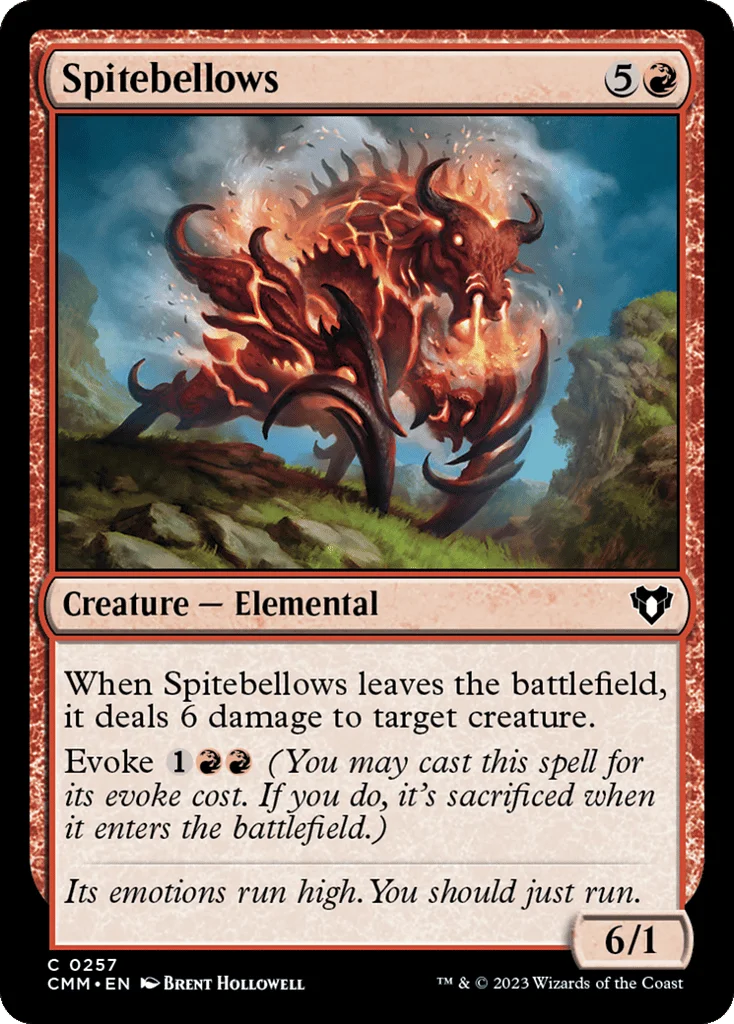Spitebellows · Commander Masters