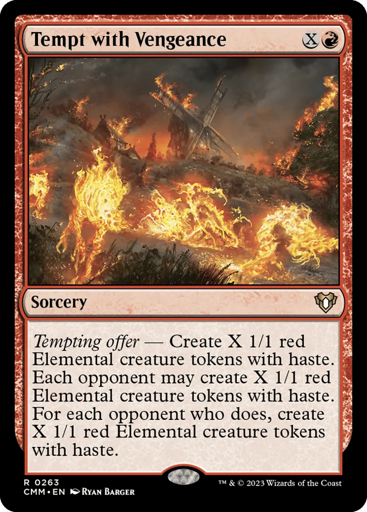 Tempt with Vengeance · Commander Masters