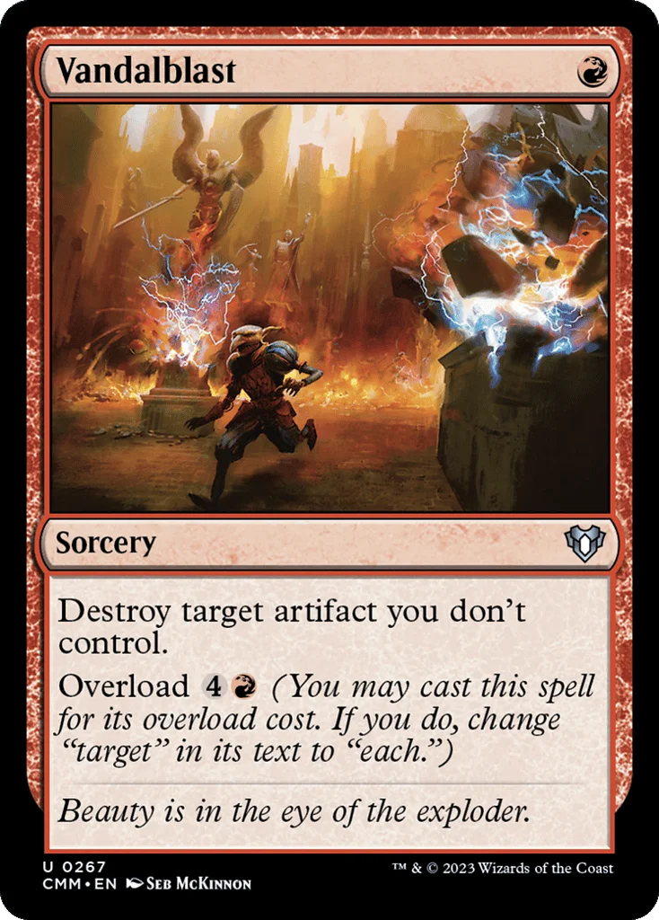 Vandalblast · Commander Masters