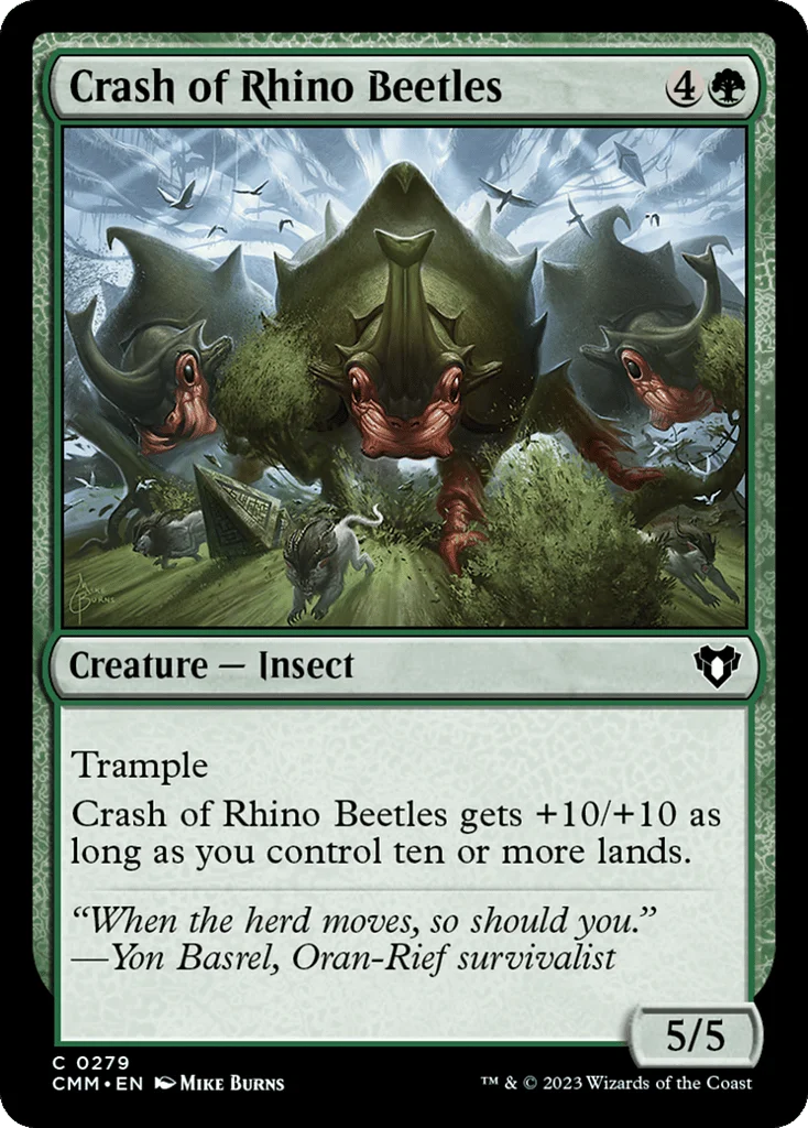 Crash of Rhino Beetles · Commander Masters