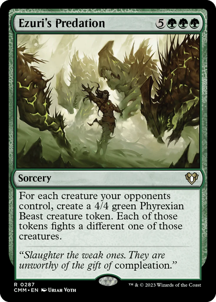 Ezuri's Predation · Commander Masters