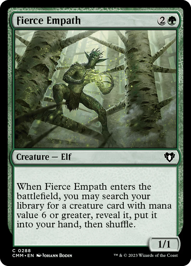 Fierce Empath · Commander Masters