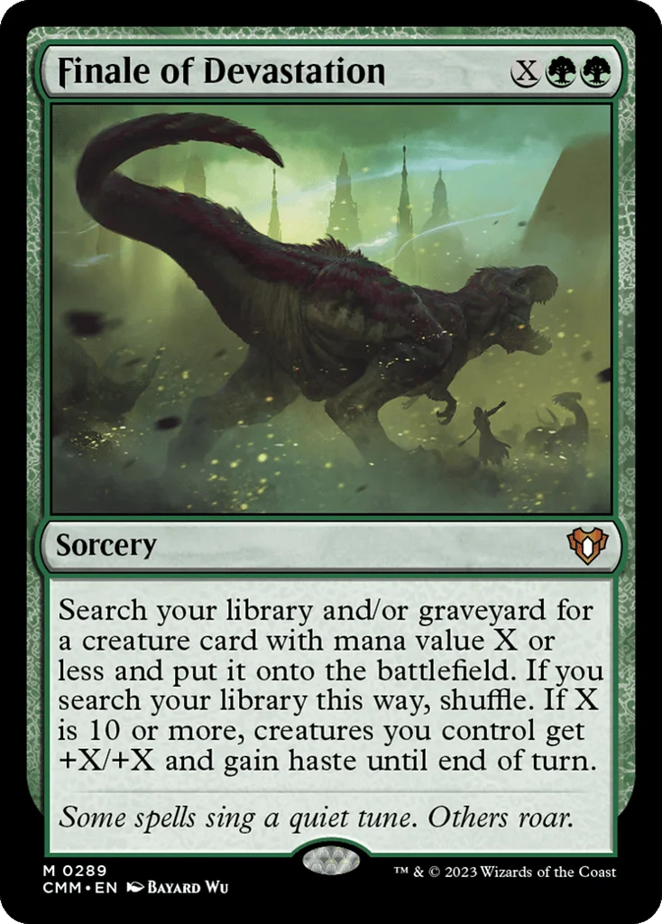 Finale of Devastation · Commander Masters