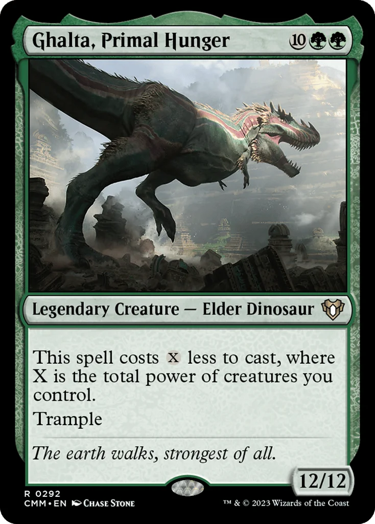 Ghalta, Primal Hunger · Commander Masters