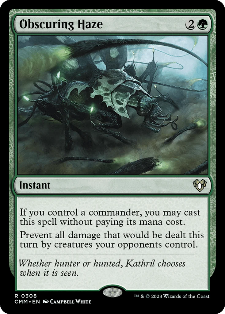 Obscuring Haze · Commander Masters