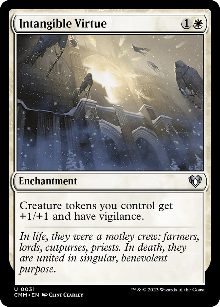 Intangible Virtue · Commander Masters
