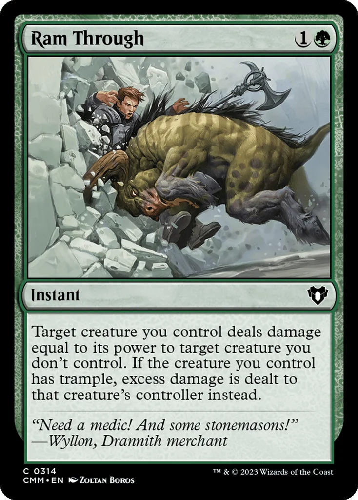 Ram Through · Commander Masters