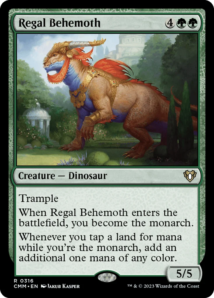 Regal Behemoth · Commander Masters