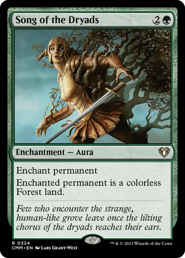 Song of the Dryads · Commander Masters
