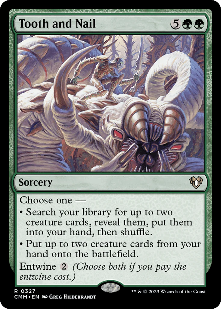 Tooth and Nail · Commander Masters