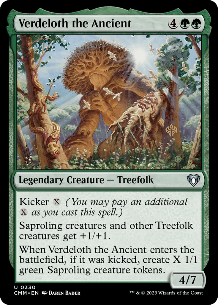 Verdeloth the Ancient · Commander Masters
