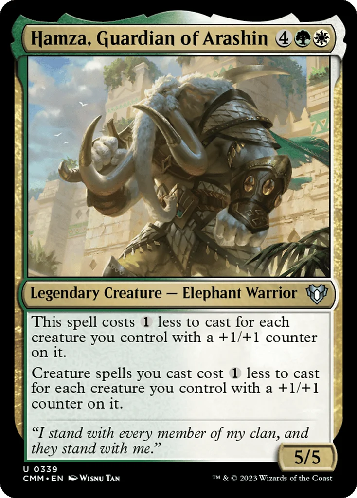 Hamza, Guardian of Arashin · Commander Masters