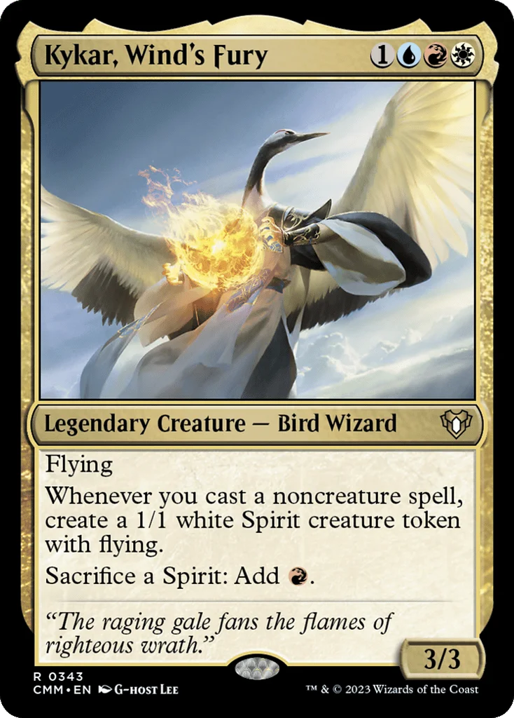 Kykar, Wind's Fury · Commander Masters