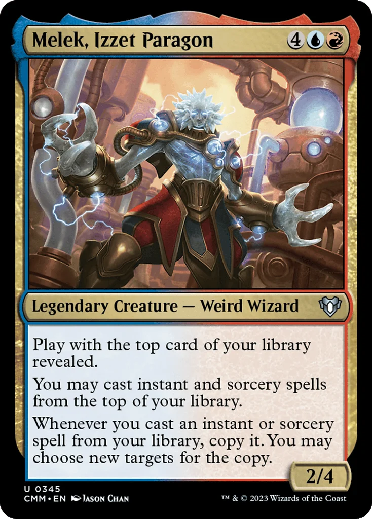 Melek, Izzet Paragon · Commander Masters