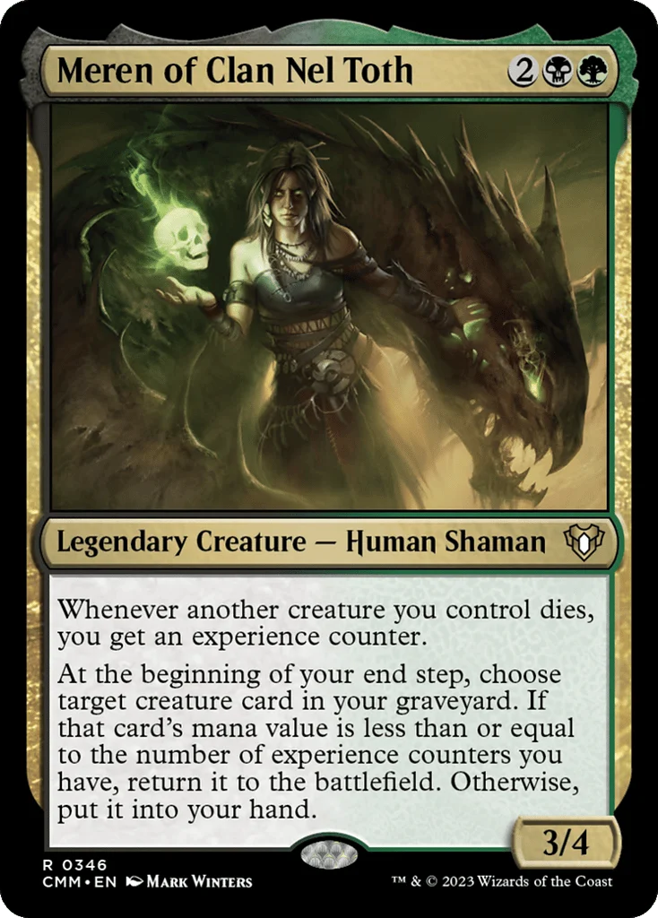 Meren of Clan Nel Toth · Commander Masters