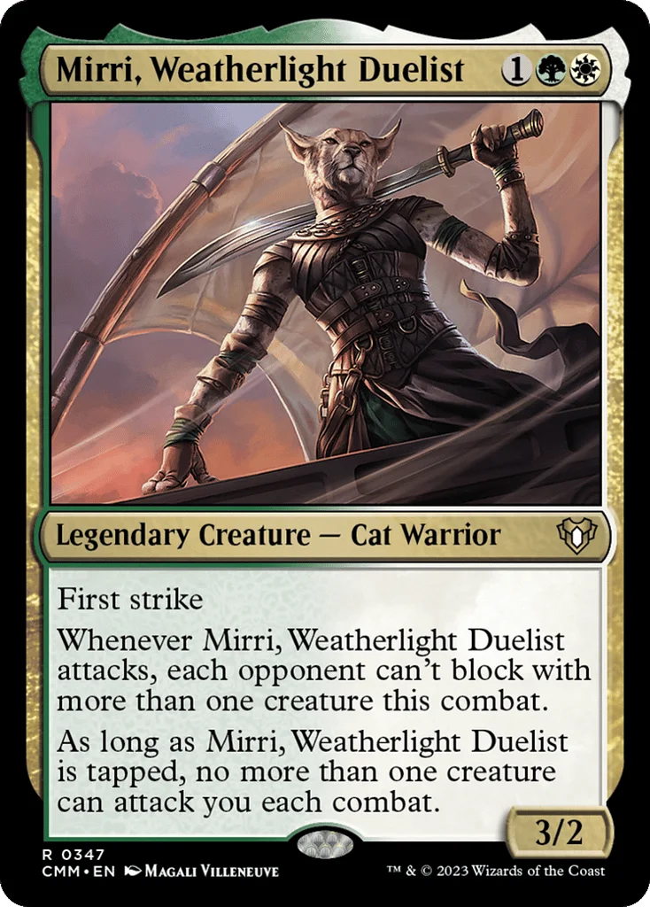 Mirri, Weatherlight Duelist · Commander Masters