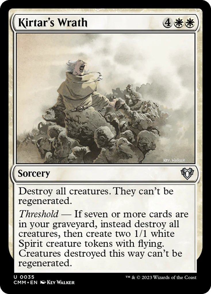 Kirtar's Wrath · Commander Masters