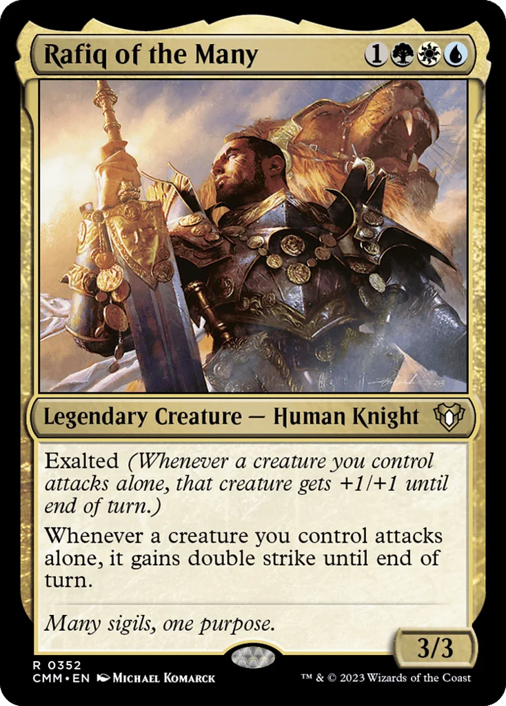 Rafiq of the Many · Commander Masters