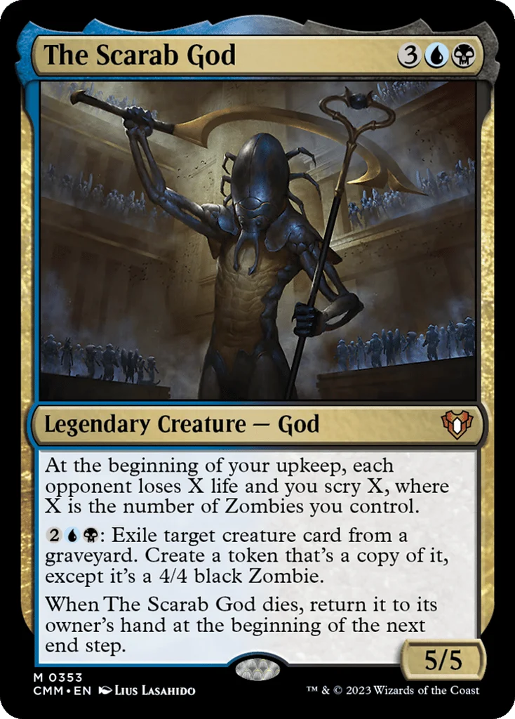 The Scarab God · Commander Masters
