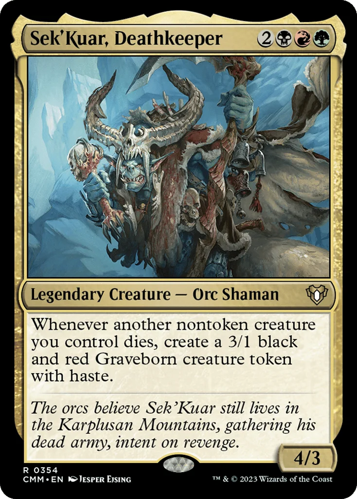 Sek'Kuar, Deathkeeper · Commander Masters