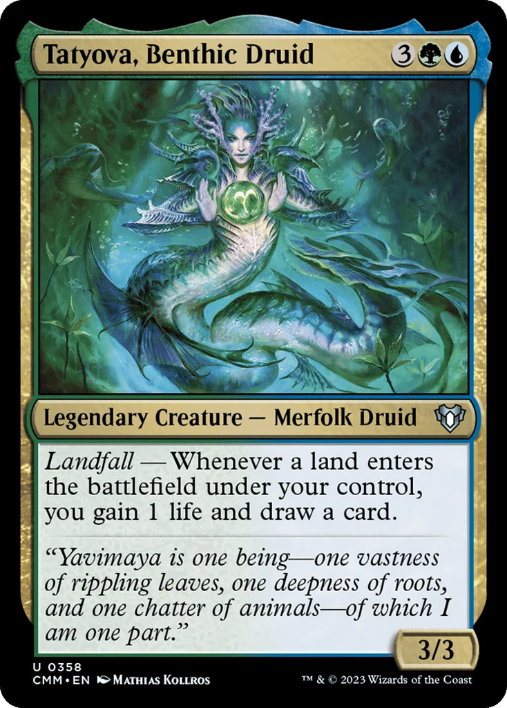 Tatyova, Benthic Druid · Commander Masters