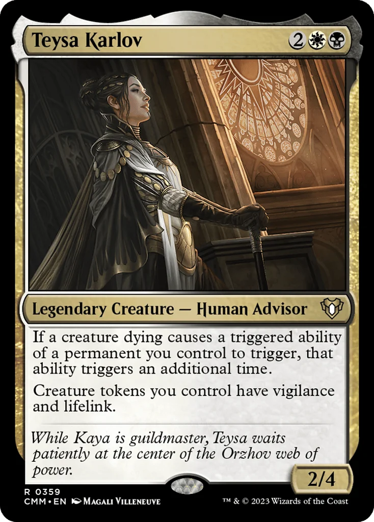 Teysa Karlov · Commander Masters
