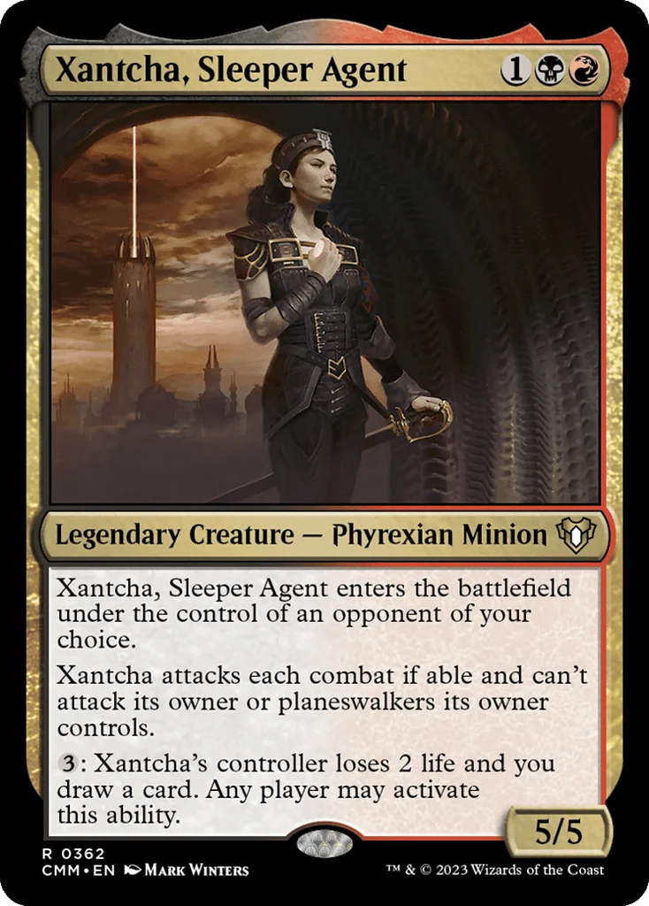Xantcha, Sleeper Agent · Commander Masters