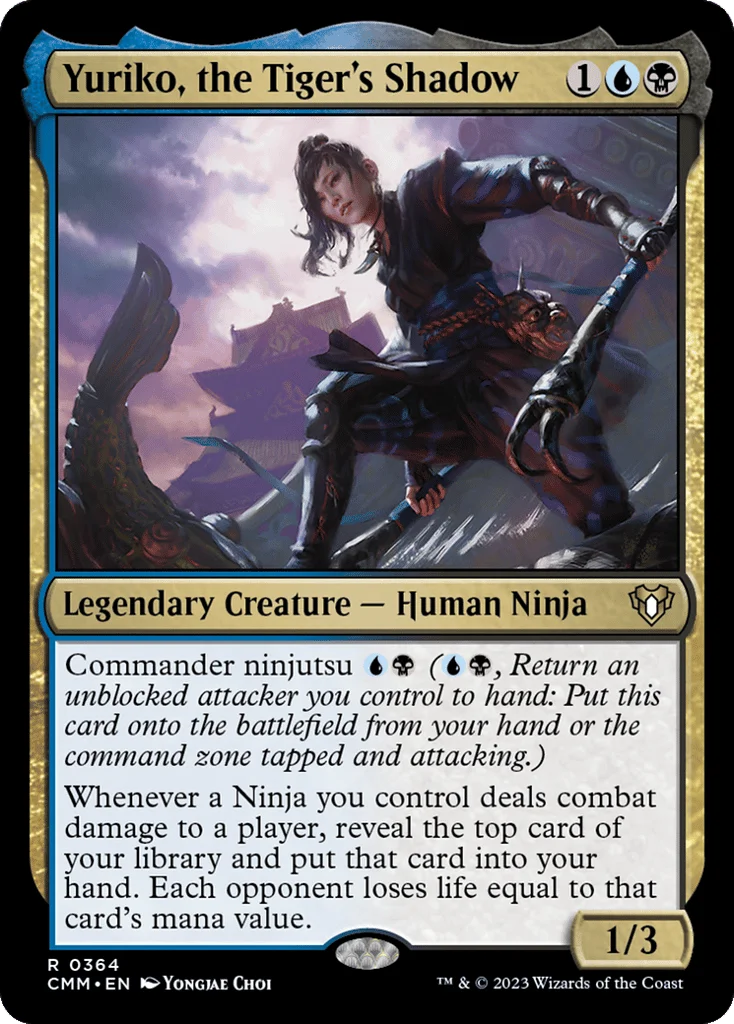 Yuriko, the Tiger's Shadow · Commander Masters