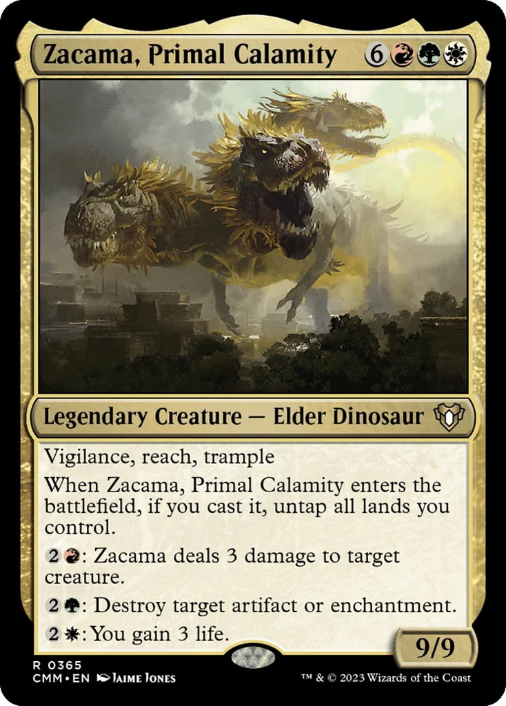 Zacama, Primal Calamity · Commander Masters