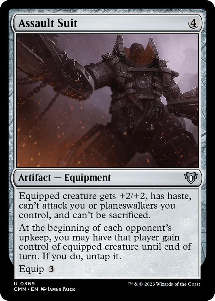 Assault Suit · Commander Masters
