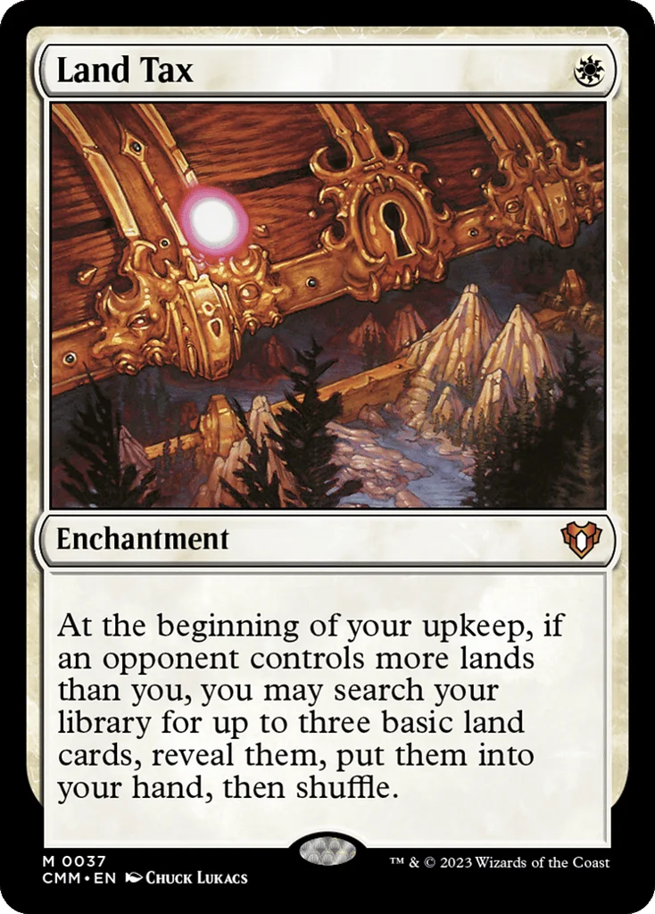 Land Tax · Commander Masters