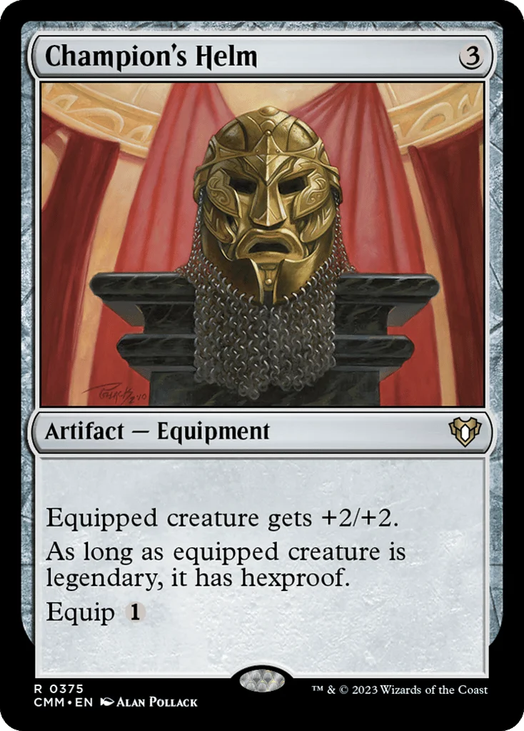 Champion's Helm · Commander Masters