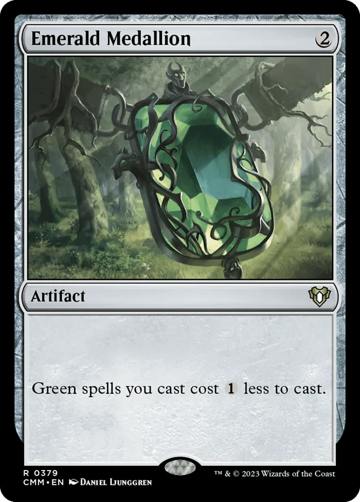 Emerald Medallion · Commander Masters