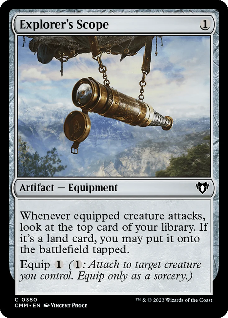 Explorer's Scope · Commander Masters