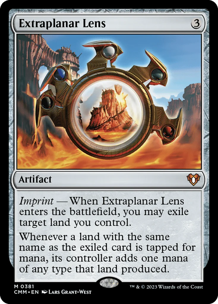 Extraplanar Lens · Commander Masters