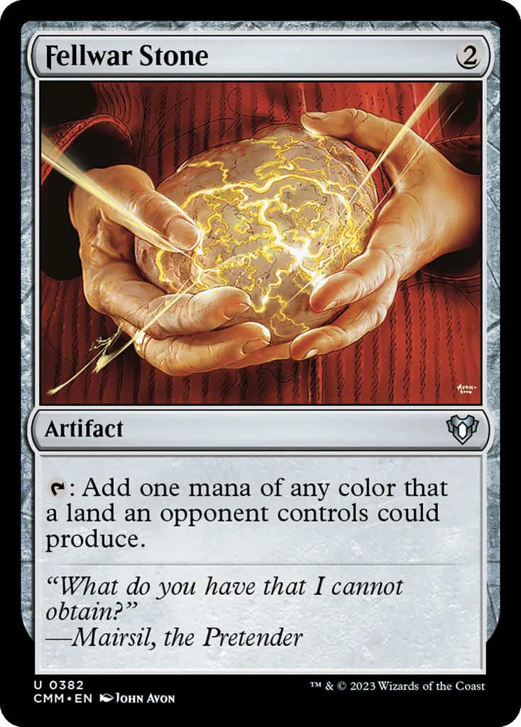 Fellwar Stone · Commander Masters