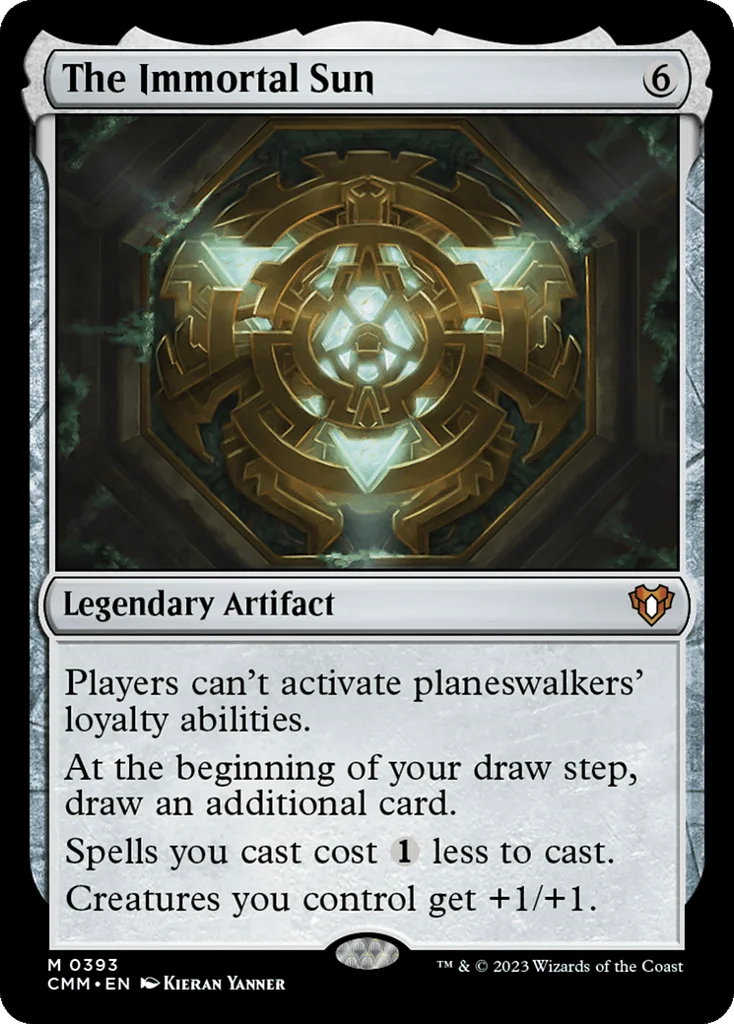 The Immortal Sun · Commander Masters