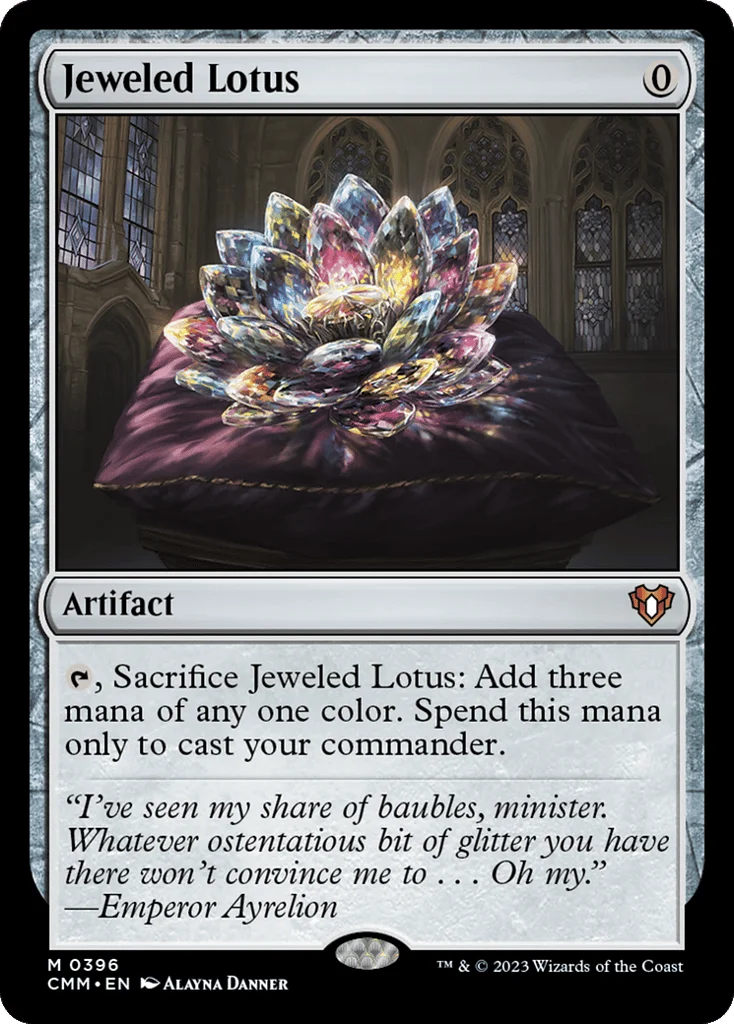 Jeweled Lotus · Commander Masters