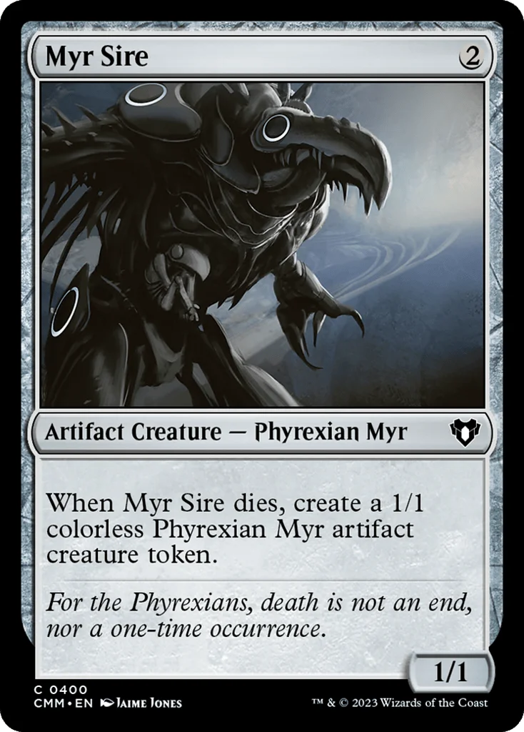 Myr Sire · Commander Masters