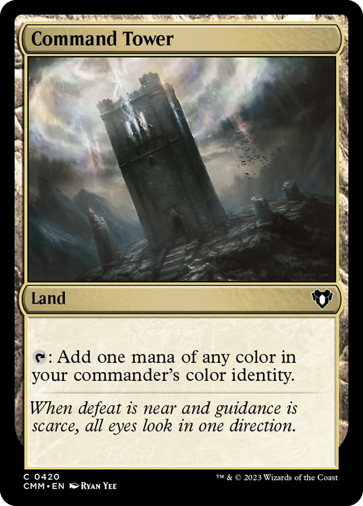 Command Tower · Commander Masters
