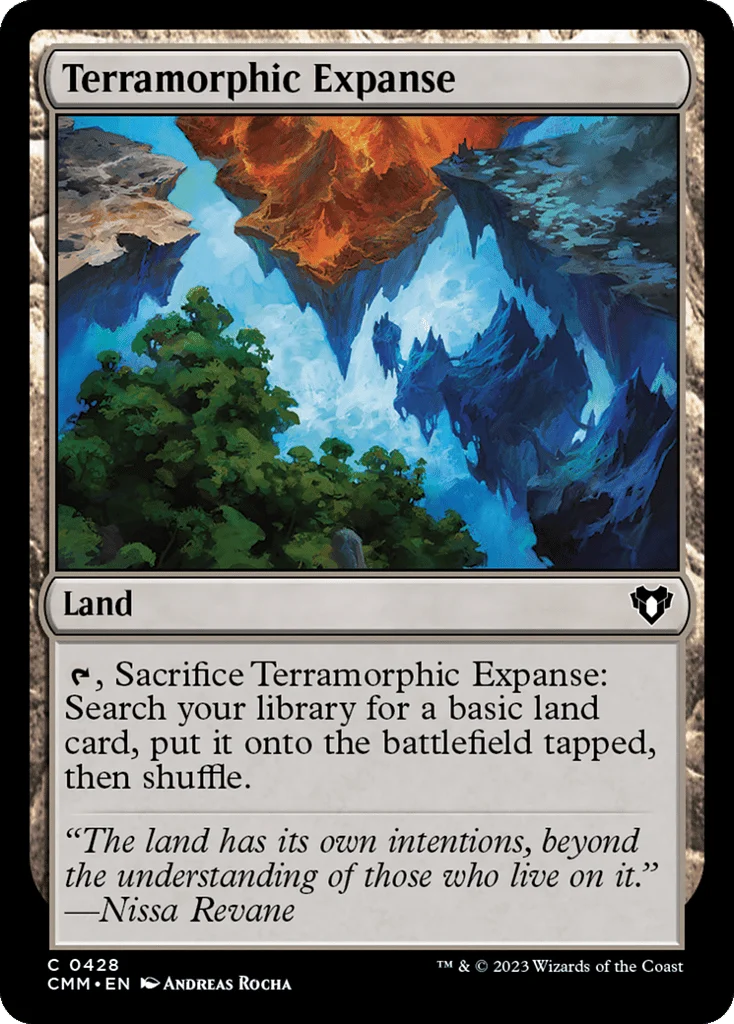 Terramorphic Expanse · Commander Masters