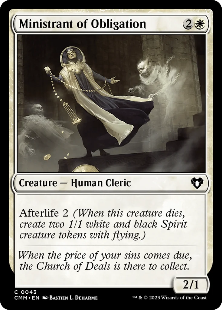 Ministrant of Obligation · Commander Masters