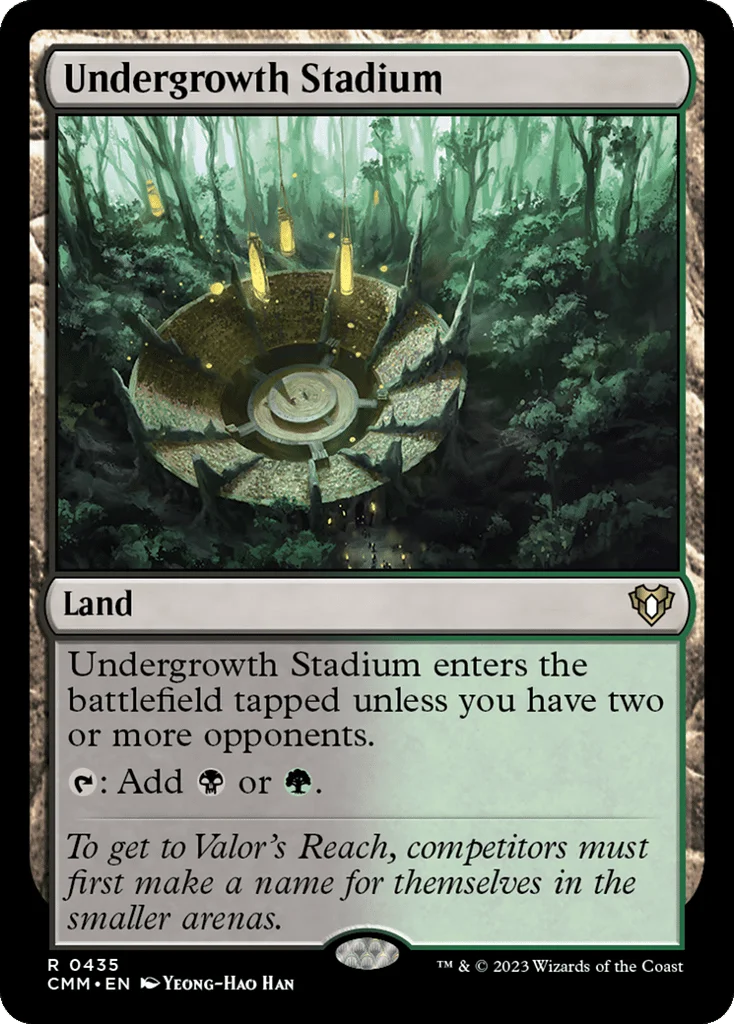 Undergrowth Stadium · Commander Masters